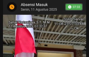 Asn karawang bendera merah putih