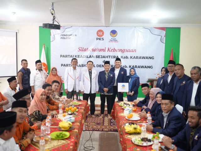 Nasdem karawang dan pks silaturahmi politik