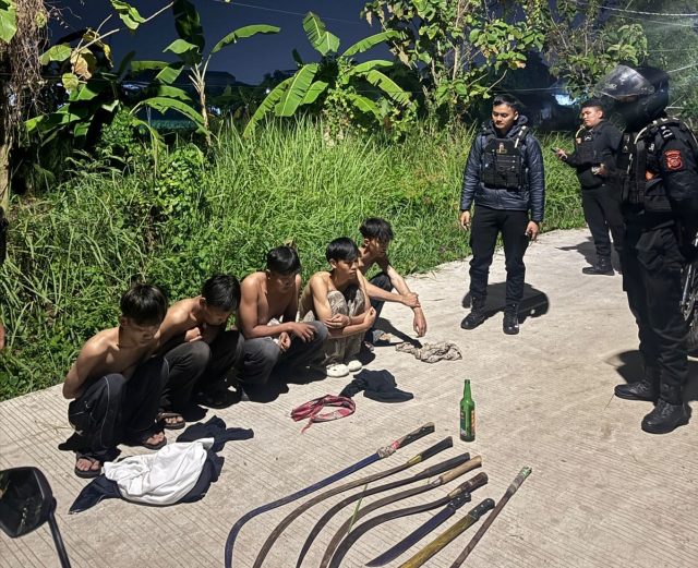 Sekelompok remaja karawang tawuran diciduk polisi
