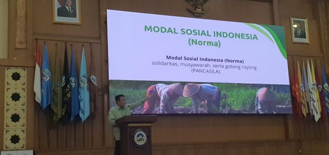 Modal sosial guru besar uin