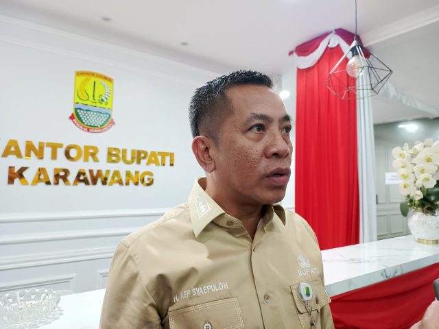 Bupati karawang situ darwin
