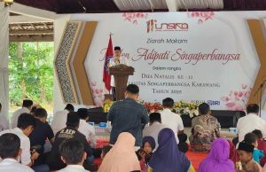 Ziarah unsika di makam singaperbangsa