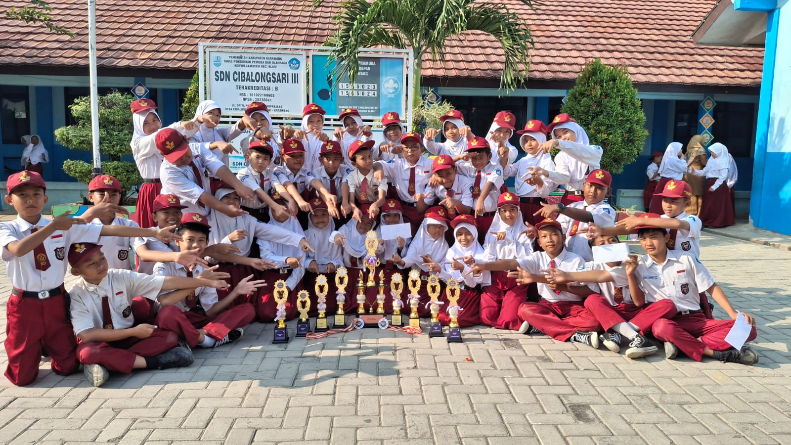 Sdn cibalongsari 3 klari juara pesta siaga