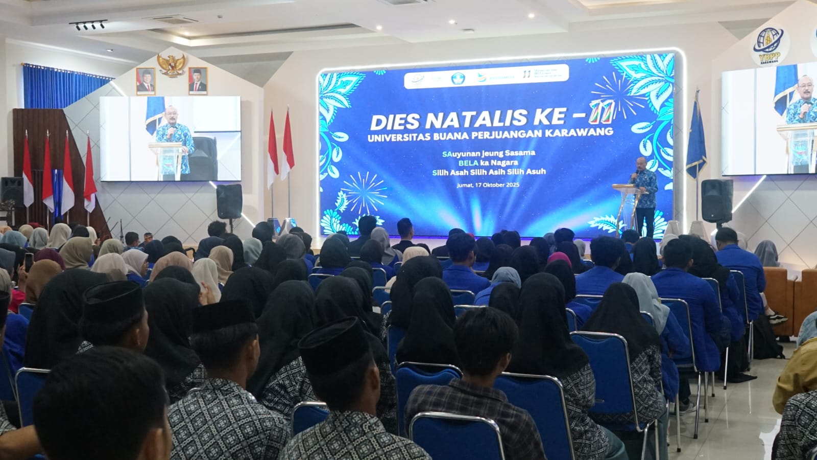 Momentum dies natalis ke-11 ubp karawang