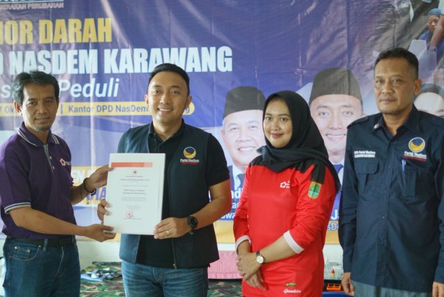 Hut nasdem karawang donor darah