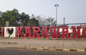 Kuras Anggaran Rp 145 Juta, Taman I Love Karawang Direvitalisasi Taman i love karawang direvitalisasi