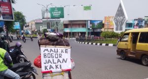 Kisah Teguh, Pejuang Jalanan yang Menempuh Perjalanan Kulon Progo–Depok Demi Nafkah Teguh pejuang jalanan