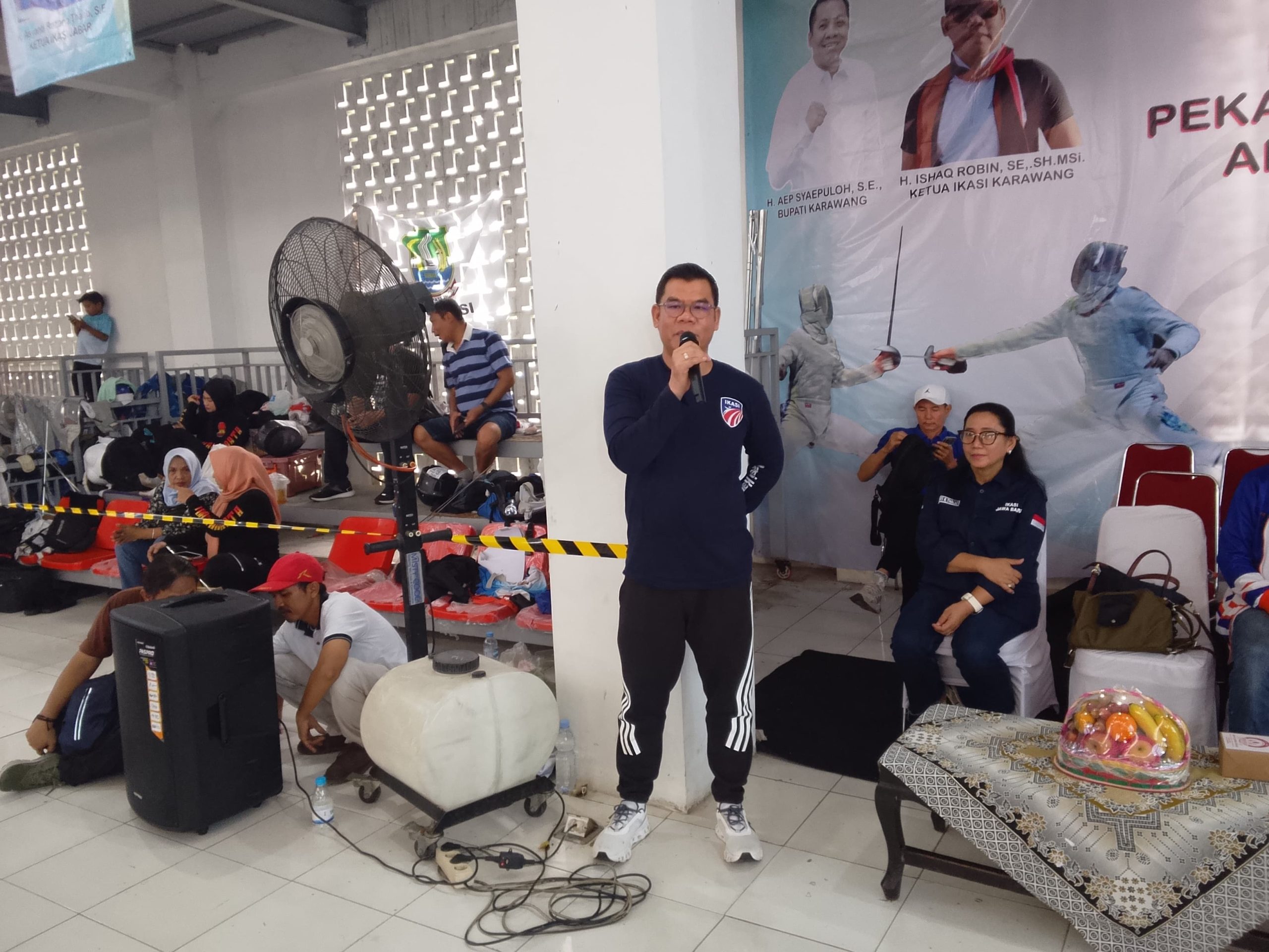 Kualifikasi anggar jabar di karawang