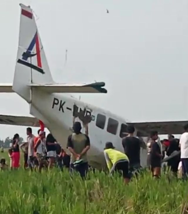 Identitas pesawat jatuh di karawang