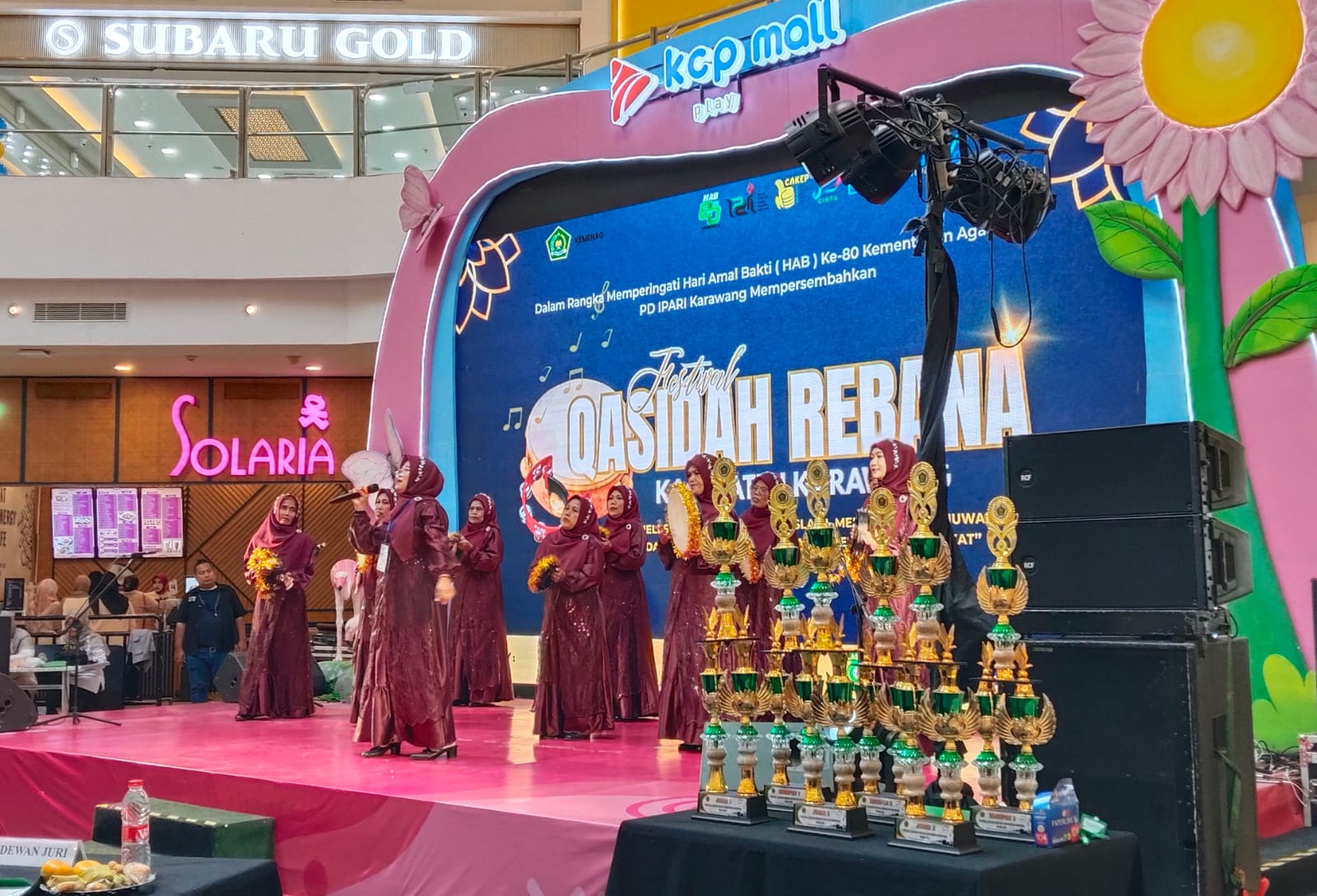 Festival qasidah rebana karawang