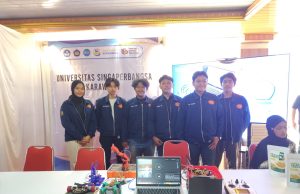 Empat robot mahasiswa unsika