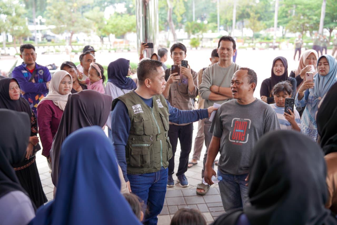 50 siswa karawang dikirim ke barak militer