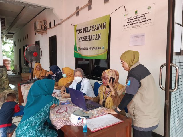 Warga banjir karawang gatal-gatal