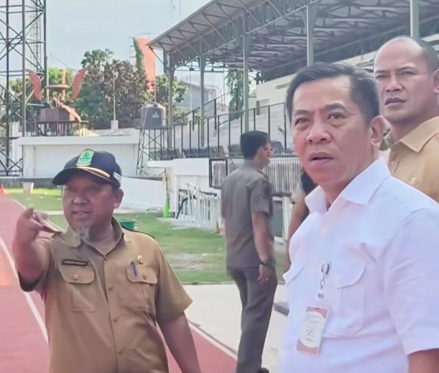 Fasilitas gor karawang dicuri