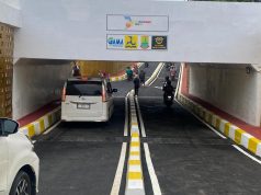 Underpass gorowong karawang dibuka