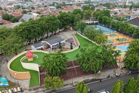 Wajah baru gor karawang