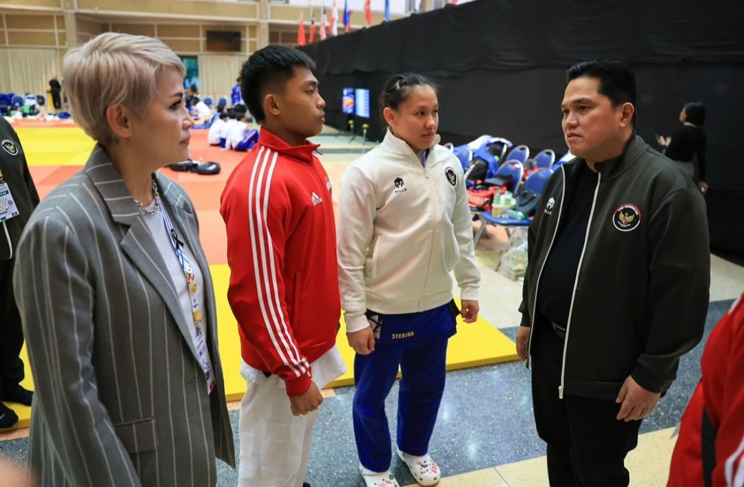 Atlet judo karawang emas sea games