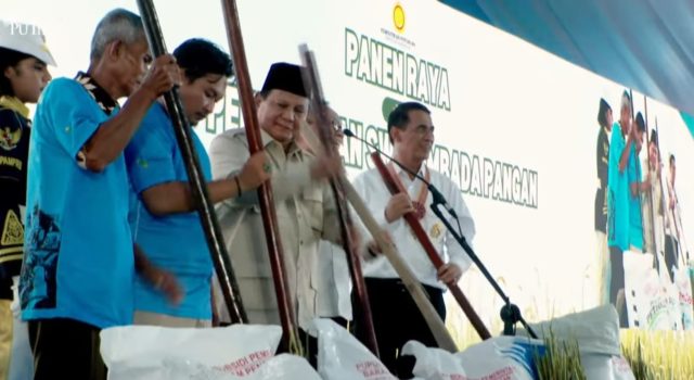 Prabowo swasembada pangan di karawang
