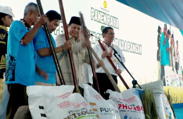 Prabowo swasembada pangan di karawang