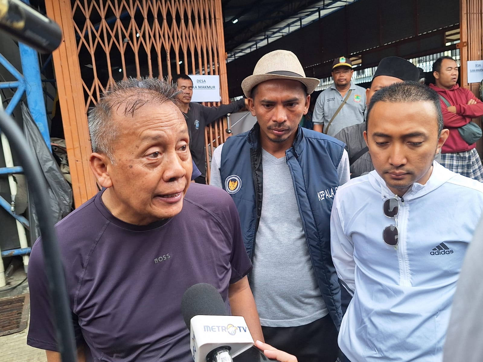 Saan mustopa dan posko banjir karawang