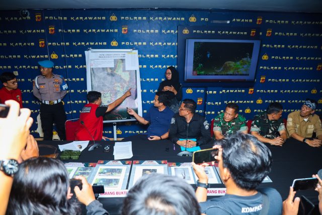 Macan tutul karawang dialihkan ke polres purwakarta