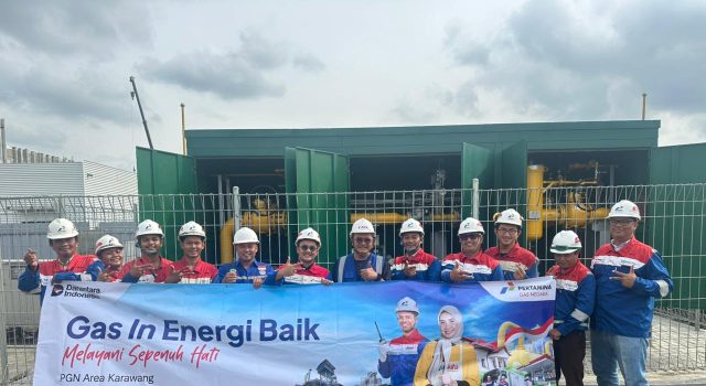 PGN salurkan gas ke pabrik baterai karawang
