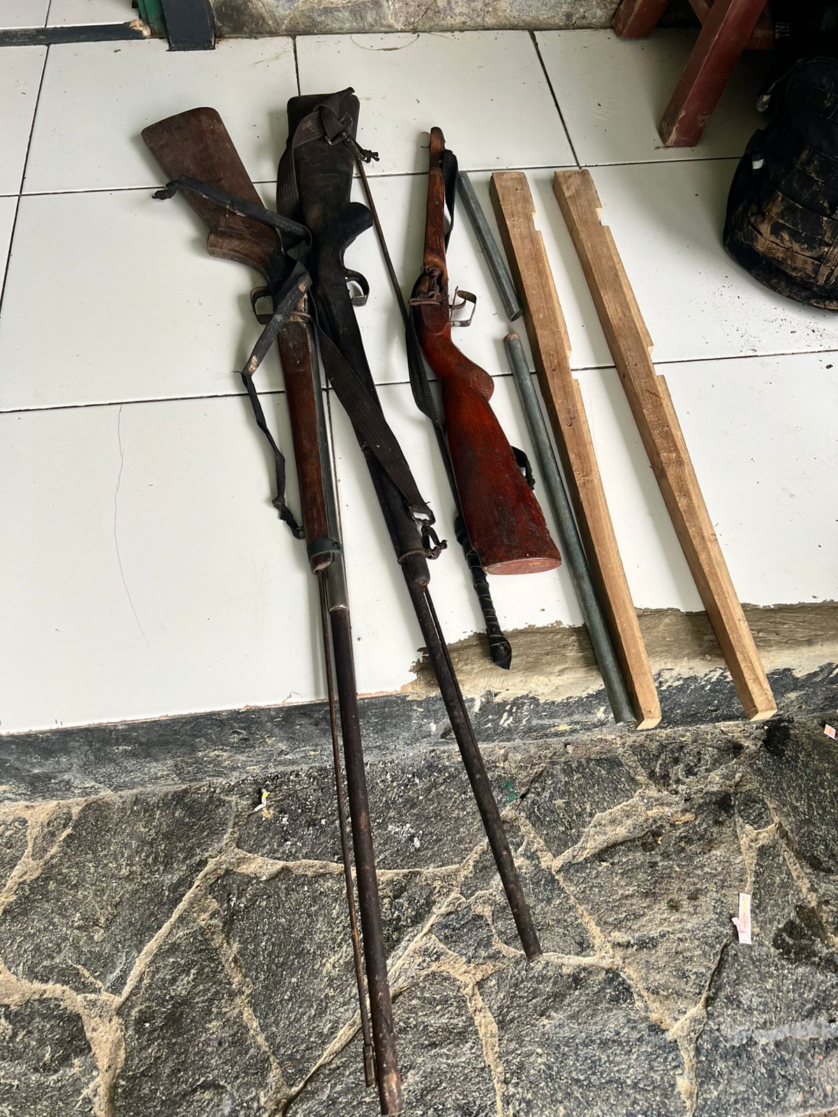 Senpi rakitan di sanggabuana karawang