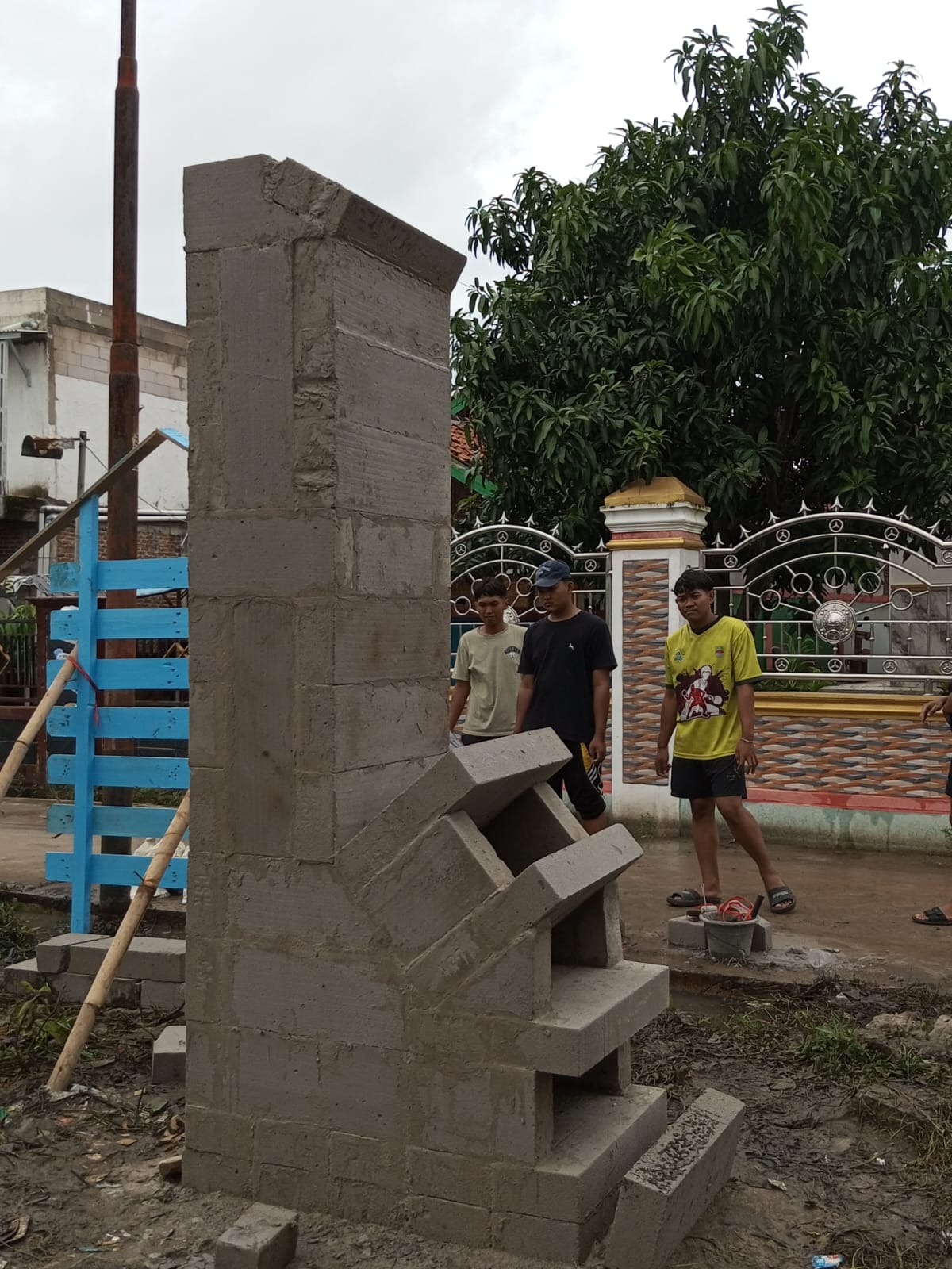 Mitigasi banjir mahasiswa kkn unsika