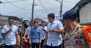 Wapres gibran di banjir karawang