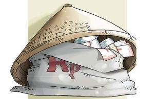 Dana desa karawang turun drastis