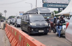 H-3 lebaran mudik karawang