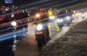 Jalur pantura karawang malam