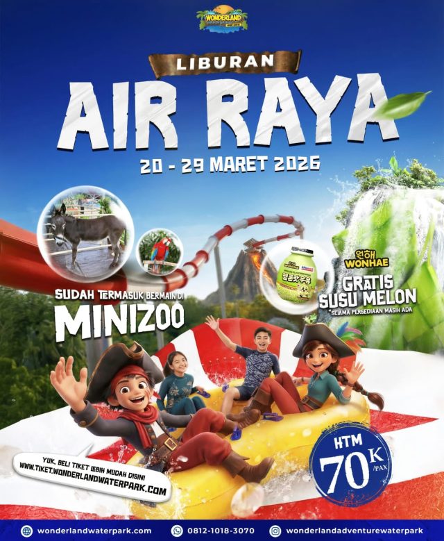 Liburan air raya wonderland karawang
