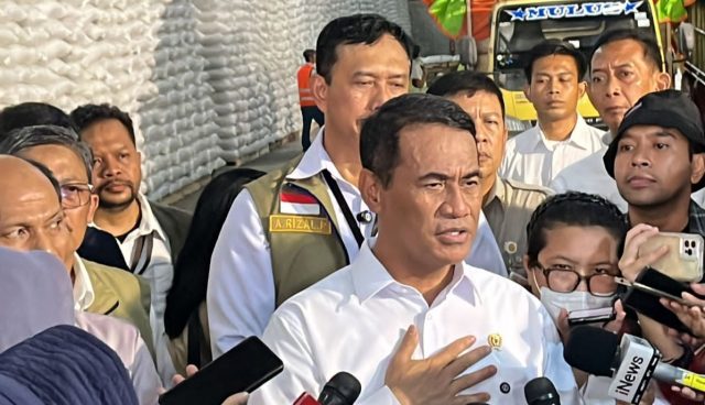 Stok beras karawang 5 juta ton