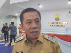 Bupati karawang ritel modern