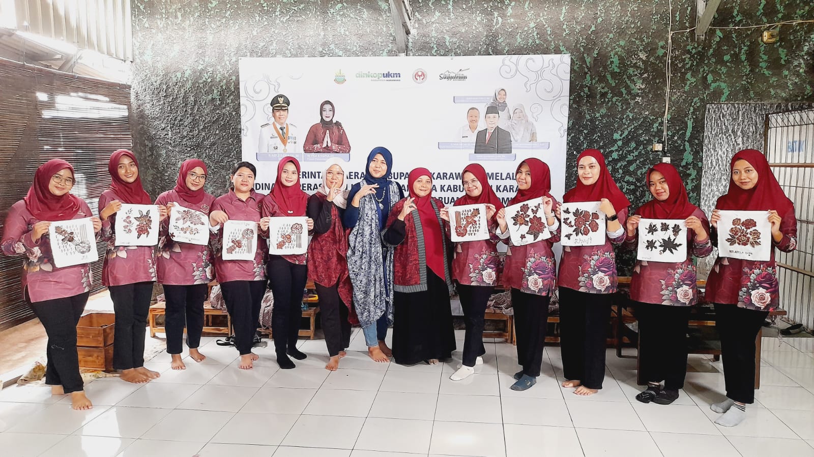 Workshop butik sanggabuana karawang