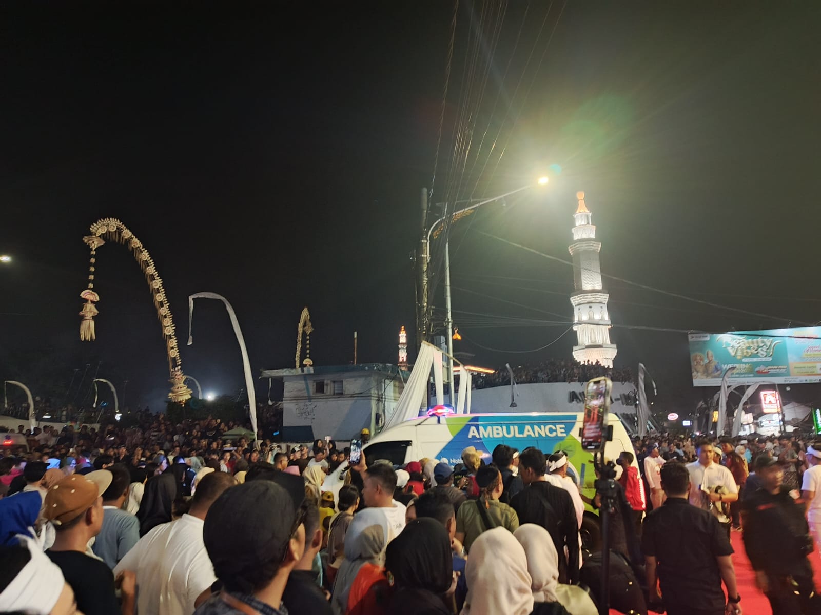 Antusiasme kirab di karawang