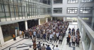 Wabup dan Sekda Karawang Sidak ASN, 37 Pegawai Mangkir Terancam Sanksi Sekda dan wabup karawang