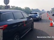 Urai Kepadatan saat Libur Panjang, Contraflow Diterapkan di Tol Japek KM 55 hingga KM 65 Contraflow km 55 tol japek