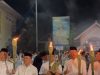 Semarak Tahun Baru Islam, Ribuan Peserta Ikuti Pawai Obor Keliling Kota Karawang Pawai obor islam karawang