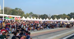 Nobar piala dunia di karawang