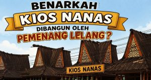 Kios Nanas Dibangun, Perusahaan Pemenang Bukan Sebagai Pelaksana??