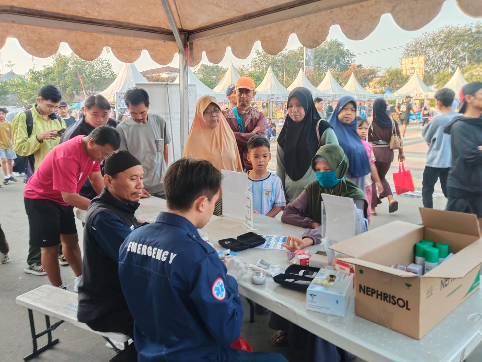 Mcu primaya hospital karawang di nobar piala dunia
