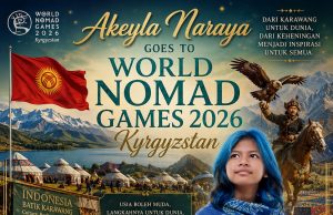 Akeyla Naraya Bawa Batik Karawang ke World Nomad Games 2026 Akeyla naraya di world nomad games