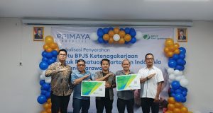 Primaya Hospital Lindungi Wartawan PWI Karawang dengan BPJS Ketenagakerjaan, Liputan Jadi Aman Wartawan pwi karawang dan primaya