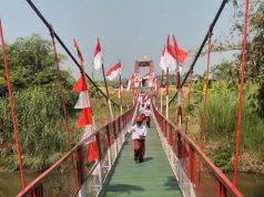 Jembatan Akses Jatisari-Tirtamulya Rampung, Warga Kini Tak Perlu Memutar hingga 5 Kilometer Jembatan jatisari karawang