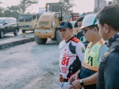 Bupati aep di interchange karawang timur