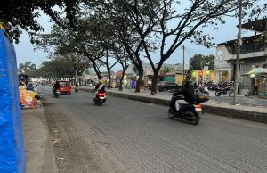 Perbaikan jalan di karawang rampung