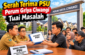 Bermasalah, Serah Terima PSU Griya Ciwangi Terancam Batal