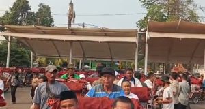 Becak listrik karawang konvoi